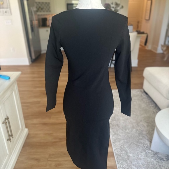 Alexander Wang Black Asymmetrical Dress - Picture 4 of 6